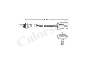 CALORSTAT by Vernet LS140010 lambda jutiklis 
 Variklis -> Variklio elektra
29004-H0030, 8-25133791-0, 8-25312184-0