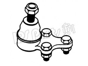 IPS Parts IJU-10235 atramos/vairo trauklė 
 Ašies montavimas/vairavimo mechanizmas/ratai -> Sujungimai -> Atramos/vairo trauklė
43330-39245, 43330-39295, 4333039445