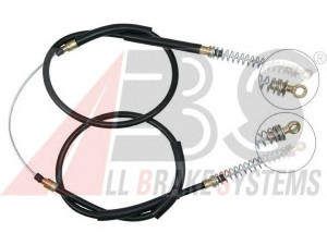 A.B.S. K10215 trosas, stovėjimo stabdys 
 Stabdžių sistema -> Valdymo svirtys/trosai
4233045, 4261125, 4261126, 4362077