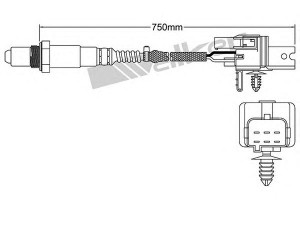 WALKER PRODUCTS 250-25079 lambda jutiklis 
 Išmetimo sistema -> Jutiklis/zondas
1416163, 1484862, 6G9N9F472HA, 6G9N9F472HB