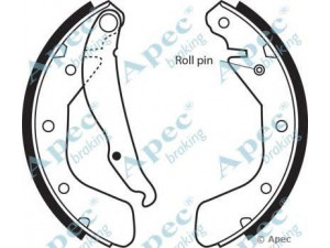 APEC braking SHU494 stabdžių trinkelė 
 Stabdžių sistema -> Būgninis stabdys -> Stabdžių įdėklas/ trinkelė
1605812, 1605910, 1605953, 90421797