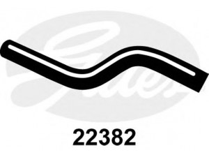 GATES 22382 radiatoriaus žarna 
 Aušinimo sistema -> Žarnelės/vamzdeliai/sujungimai -> Radiatoriaus žarnos
1657174310, 1657174400