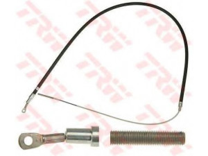 TRW GCH1681 trosas, stovėjimo stabdys 
 Stabdžių sistema -> Valdymo svirtys/trosai
34411160134