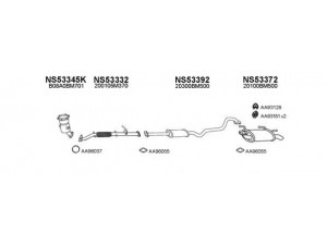 VENEPORTE 530120 išmetimo sistema 
 Išmetimo sistema -> Išmetimo sistema, visa