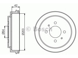BOSCH 0 986 477 246 stabdžių būgnas 
 Stabdžių sistema -> Būgninis stabdys -> Stabdžių būgnas
MB699291