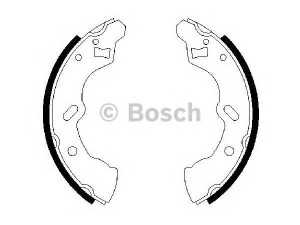 BOSCH 0 986 487 587 stabdžių trinkelių komplektas 
 Techninės priežiūros dalys -> Papildomas remontas
DBY2 26 38Z