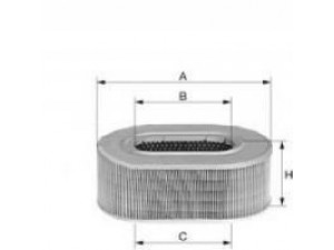 UNIFLUX FILTERS XA402 oro filtras 
 Filtrai -> Oro filtras
144572, 5018335, 144572