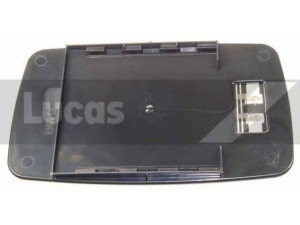LUCAS ELECTRICAL LR-5038 veidrodėlio stiklas, stiklo elementas 
 Kėbulas -> Langai/veidrodėliai -> Veidrodėlis