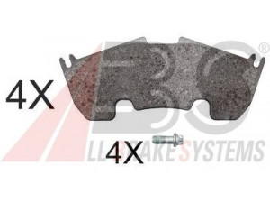 A.B.S. 37839 OE stabdžių trinkelių rinkinys, diskinis stabdys 
 Techninės priežiūros dalys -> Papildomas remontas
0044209820