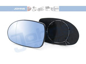 JOHNS 23 26 37-81 veidrodėlio stiklas, išorinis veidrodėlis 
 Kėbulas -> Keleivių kabina -> Veidrodėlis
00008151EU, 8151 EU