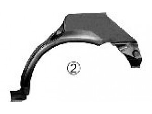 VAN WEZEL 2527147 šoninis skydas 
 Kėbulas -> Kuro bakas/dalys