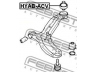 FEBEST HYAB-ACV valdymo svirties/išilginių svirčių įvorė
54555-25000