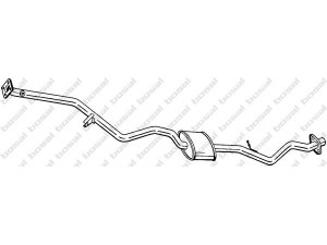 BOSAL 293-413 vidurinis duslintuvas 
 Išmetimo sistema -> Duslintuvas
18 10 7 528 812