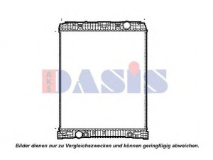 AKS DASIS 130040N radiatorius, variklio aušinimas 
 Aušinimo sistema -> Radiatorius/alyvos aušintuvas -> Radiatorius/dalys
0025011401, A0025011401
