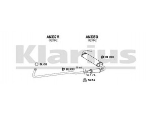 KLARIUS 120393U išmetimo sistema