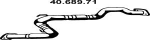 EBERSPÄCHER 40.689.71 išleidimo kolektorius 
 Išmetimo sistema -> Išmetimo vamzdžiai
17420-87101, 17420-87106