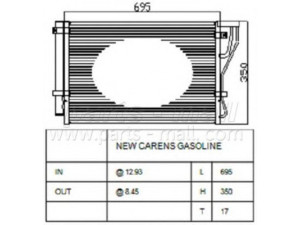 PARTS-MALL PXNCB-075 kondensatorius, oro kondicionierius 
 Oro kondicionavimas -> Kondensatorius
976061D110