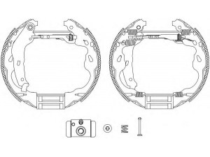 HELLA PAGID 8DB 355 004-991 stabdžių trinkelių komplektas 
 Techninės priežiūros dalys -> Papildomas remontas
1611451780, 4241N2, 424216, 424228