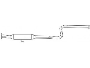 AKS DASIS SG23437 vidurinis duslintuvas