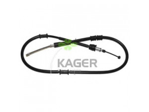 KAGER 19-6138 trosas, stovėjimo stabdys 
 Stabdžių sistema -> Valdymo svirtys/trosai
597601C800
