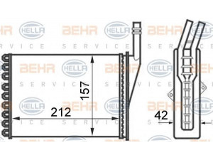 HELLA 8FH 351 024-361 šilumokaitis, salono šildymas 
 Šildymas / vėdinimas -> Šilumokaitis
60 25 370 414, 60 25 370 901