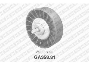 SNR GA358.81 kreipiantysis skriemulys, V formos rumbuotas diržas 
 Diržinė pavara -> V formos rumbuotas diržas/komplektas -> Laisvasis/kreipiamasis skriemulys
46547566, 60813721, 60814917, 46547566