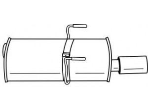 AKS DASIS SG45644 galinis duslintuvas