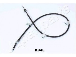 JAPANPARTS BC-K34L trosas, stovėjimo stabdys 
 Stabdžių sistema -> Valdymo svirtys/trosai
597601H300, 597601H400, 597601H300
