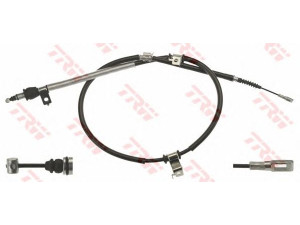 TRW GCH661 trosas, stovėjimo stabdys 
 Stabdžių sistema -> Valdymo svirtys/trosai
597702H300