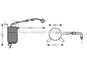 AVA QUALITY COOLING JRD033 džiovintuvas, oro kondicionierius 
 Oro kondicionavimas -> Džiovintuvas
C2S4732