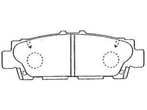 AISIN A2N042 stabdžių trinkelių rinkinys, diskinis stabdys
04466-50010, 04466-50020, 04492-50010
