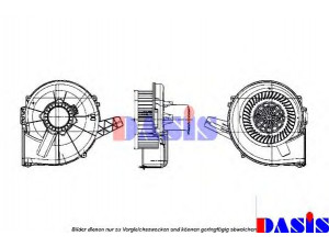 AKS DASIS 740308N vidaus pūtiklis 
 Šildymas / vėdinimas -> Orpūtė/dalys
6Q1819015, 6Q1820015, 6Q1820015B