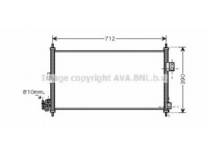 AVA QUALITY COOLING DN5263 kondensatorius, oro kondicionierius