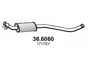 ASSO 36.6060 vidurinis duslintuvas
1717SY