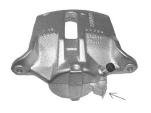 HELLA PAGID 8AC 355 389-961 stabdžių apkaba 
 Stabdžių sistema -> Stabdžių matuoklis -> Stabdžių matuoklio montavimas
7701207686, 7711135735