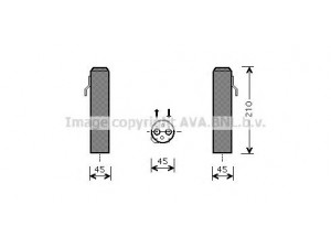 AVA QUALITY COOLING HYD218 džiovintuvas, oro kondicionierius 
 Oro kondicionavimas -> Džiovintuvas
978012E000, 978012E000