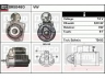 DELCO REMY DRS0480 starteris 
 Elektros įranga -> Starterio sistema -> Starteris
036911023F, 036911023FX, 036911023B