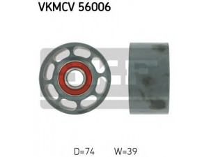 SKF VKMCV 56006 kreipiantysis skriemulys, V formos rumbuotas diržas 
 Diržinė pavara -> V formos rumbuotas diržas/komplektas -> Laisvasis/kreipiamasis skriemulys
1383564