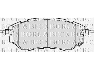 BORG & BECK BBP2077 stabdžių trinkelių rinkinys, diskinis stabdys 
 Techninės priežiūros dalys -> Papildomas remontas
26296-AG051, 26296-AJ001, 26296-AJ010