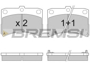 BREMSI BP2929 stabdžių trinkelių rinkinys, diskinis stabdys 
 Techninės priežiūros dalys -> Papildomas remontas
0449187213, 0449192713, 0449197202