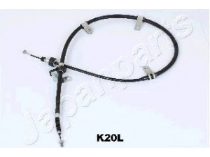 JAPANPARTS BC-K20L trosas, stovėjimo stabdys 
 Stabdžių sistema -> Valdymo svirtys/trosai
5976007300, 5976007300