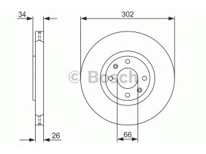 BOSCH 0 986 479 288 stabdžių diskas 
 Dviratė transporto priemonės -> Stabdžių sistema -> Stabdžių diskai / priedai
4246 C0, 4246 P5, 4249 33, 4249 85