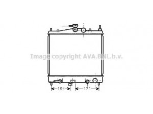 AVA QUALITY COOLING DN2248 radiatorius, variklio aušinimas 
 Aušinimo sistema -> Radiatorius/alyvos aušintuvas -> Radiatorius/dalys
21460AX800, 21460BH50A