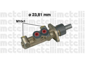 METELLI 05-0252 pagrindinis cilindras, stabdžiai 
 Stabdžių sistema -> Pagrindinis stabdžių cilindras
4601.E2, 71740002, 9567205480, 71740002