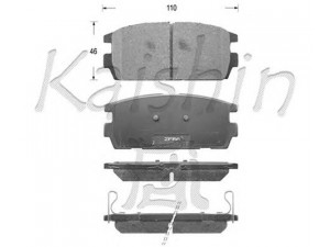 KAISHIN FK11139 stabdžių trinkelių rinkinys, diskinis stabdys 
 Techninės priežiūros dalys -> Papildomas remontas
58302H1A00, 58302H1A10, 720060003
