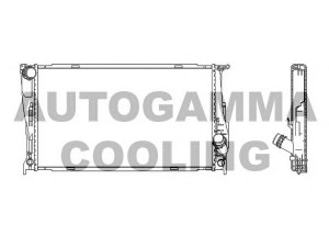 AUTOGAMMA 107534 radiatorius, variklio aušinimas 
 Aušinimo sistema -> Radiatorius/alyvos aušintuvas -> Radiatorius/dalys
17117547059