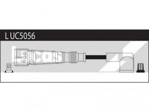 LUCAS ELECTRICAL LUC5056 uždegimo laido komplektas 
 Kibirkšties / kaitinamasis uždegimas -> Uždegimo laidai/jungtys