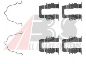 A.B.S. 1119Q priedų komplektas, diskinių stabdžių trinkelės 
 Stabdžių sistema -> Diskinis stabdys -> Stabdžių dalys/priedai
126111900, 126111901