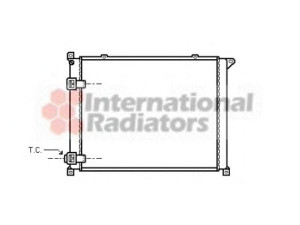 VAN WEZEL 43002137 radiatorius, variklio aušinimas 
 Aušinimo sistema -> Radiatorius/alyvos aušintuvas -> Radiatorius/dalys
7701035951