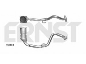 ERNST 750363 katalizatoriaus keitiklis 
 Išmetimo sistema -> Katalizatoriaus keitiklis
1731 GV, 1731 V1